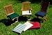 Sunbrella Chair Cushions 18x16 with ties Set of 4