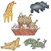 Daisy Kingdom Country Noah Wallies Wallpaper Cut Outs