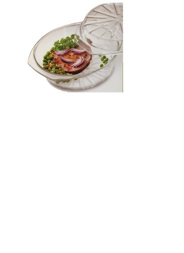 Simax 2.5 Quart Fat Free Round Casserole with Lid