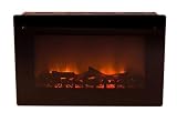 319FZt%2BVWXL. SL160  Fire Sense Black Wall Mounted Electric Fireplace