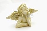 Wallmonkeys Peel and Stick Wall Decals - Dreaming Angel - Removable Graphic