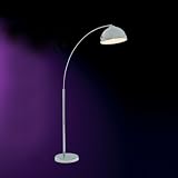 MODERN CHROME ARC FLOOR LAMP