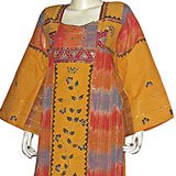 Cotton Caftan - Ladies Evening Dresses Gowns Cotton Size M (kftn766)
