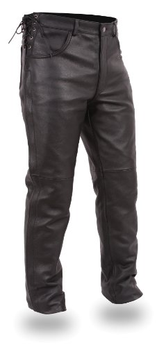 First Manufacturing Men's Deep Pocket Over Pants (Black, Size 44) On Sale
