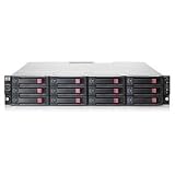 HP StorageWorks All-in-One Storage System 1200r 2.4TB SAS Model - NAS - 2.4 TB - rack-mountable - Serial ATA-150 / SAS - HD 300 GB x 8 - DVD-ROM x 1 - RAID 0, 1, 5, 6, 10 - Gigabit Ethernet - iSCSI - 2U