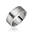 Surgical Steel Tribal Symbol Ring - Size: 5-15
