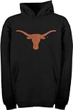 Texas Longhorns Youth Black Big Logo Hooded Sweatshirt