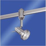 Spot schwenk- und drehbar “Systems 230V” G10 / 50W in Stahl