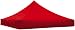 On The Edge 200506 Canopy Top (10 X 10) (No Logo) (Red)