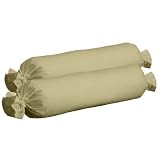 Taie de traversin 45x185cm ivoire