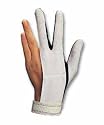 Billard-Handschuh Schwarz/Weiss Uni.