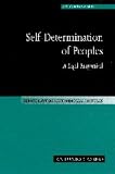 Self-Determination of Peoples: A Legal Reappraisal (Hersch Lauterpacht Memorial Lectures)
