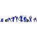 Scalextric C8291 1:32 Scale Pit Team Fuel Crew Blue Sport Building