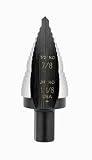 Irwin 10239 Unibit9 7/8-Inch and 1-1/8-Inch 1/2-Inch Shank Step Drill Bit for-1/2-Inch and 3/4-Inch Conduit