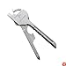 Swiss+Tech UKCSB-1 Utili-Key 6-in-1 Key Ring Tool