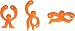 Sumajin Flex �R�[�h�p�y�b�g �I�����W SJ-FL-OR-01