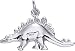 Jewelry : Stegosaurus Charm by Rembrandt Charms