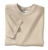 NEW Gildan Heavy Cotton - Youth 100% Cotton T-Shirt Sand-XL