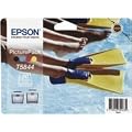 Epson PicturePack T5844 - Print cartridge / paper kit - 1 x colour (cyan, magenta, yellow, black) - 50 pages