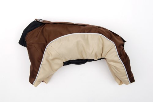 Hundemantel Rainy Days – Long Sleeve 32cm braun/beige