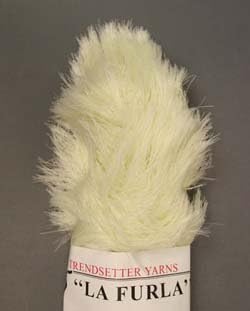 Trendsetter Yarns La Furla Faux Fur Yarn - Cream