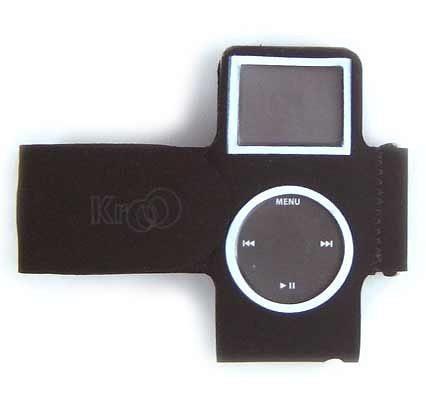 319GGWMBP0L. SL500  Kroo Apple iPod Nano 2GB/4GB Color Options Memory Foam Adjustable Sports Armband / Wristband LCD & Click Wheel Protected with PVC Shield