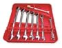 Westward 1LCC7 Ratcheting Wrench Set, Combo, SAE, 8 PC