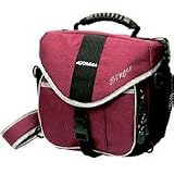 Adorama Slinger Bag, Single Strap Backpack / Shoulder Bag, Maroon.
