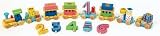 Toys pure - Geburtstagszug Lok mit 7 Anh�ngern - 