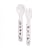 Baby Cie Fork and Spoon Set - La Mer
