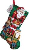 Nutcracker Trio Stocking Felt Applique Kit-18" Long