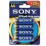 Sony Stamina Platinum Alkaline AA Batteries (12 pack)