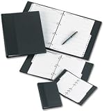 Concord 80410 A5 black telephone and address ring binder book, EACH