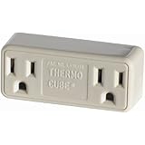Farm Innovators Model TC-3 Cold Weather Thermo Cube Thermostatically Controlled Outlet - On at 35-Degrees/Off at 45-Degrees