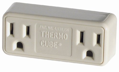 Farm Innovators Thermo Cube Thermostatically Controlled Outlets Model TC-3 - On at 35°F, Off approx. 45°F