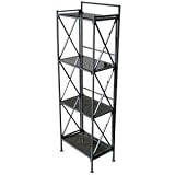Atlantis Shelf 4 Levels - Black