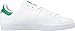 adidas Originals Men's Stan Smith Vulcanized Sneaker, White/White/Green, 8