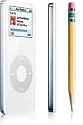 Apple iPod nano 4GB - White [MA005FB/A]