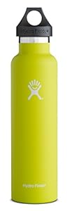 Hydro Flask Vacuum Insulated Stainless Steel Water Bottle, Standard Mouth - 240z, Citron