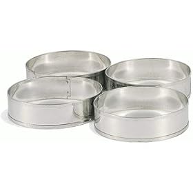 Norpro English Muffin Rings Set of 4