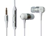 DBSound White High Fidelity Noise Cancelling Stereo Headset with Microphone and On/off button for Blackberry Curve 8310, 8320, 8330, 8900, 8520, 8530