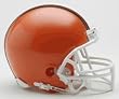 Cleveland Browns 2005 Throwback Replica Mini Helmet w/ Z2B Face Mask - Football Sports Merchandise