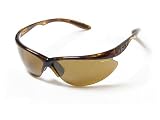 NYX Golf Sunglasses Classic Competition Tortoise Frame Polarized Amber Lens Swept Lens Shape 99527