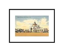 Municipal Airport, Houston, Texas Pre-Matted Poster Print, 11x14