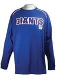 New York Giants Close Look 2 Big and Tall Long Sleeve Jersey Crew