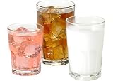 Libbey Glassware Crisa Boston 18-Piece Tumbler Set, Clear