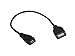 YCS Basics 9 Inch USB 2.0 A female to Micro B Female Extension Cable