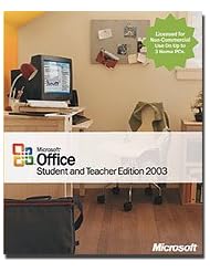 Microsoft Office Student and Teacher Edition 2003