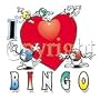 I Love Bingo Adult T-Shirt