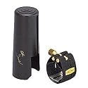 ED1RL II Eddie Daniels Alto Saxophone Ligature and Cap ED1RL II - Most Rubber Alto Sax